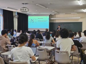 IOP Director Presents as a Guest Lecturer at the International Christian University in Tokyo, Japan