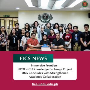 Immersive Frontiers: UPOU-ICU Knowledge Exchange Project 2025 Concludes with Strengthened Academic Collaboration