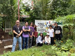 UPOU FMDS Perma G.A.R.D.E.N. hosts ISCOLab interns visit for immersive learning