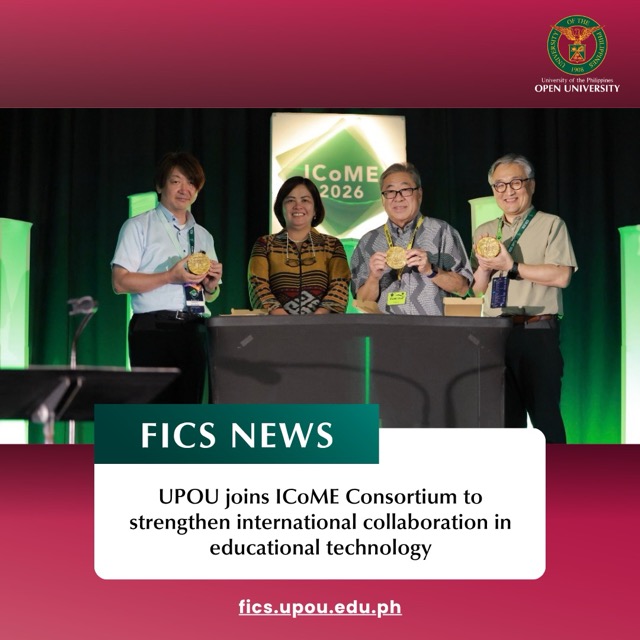 UPOU joins ICoME Consortium to strengthen international collaboration in educational technology